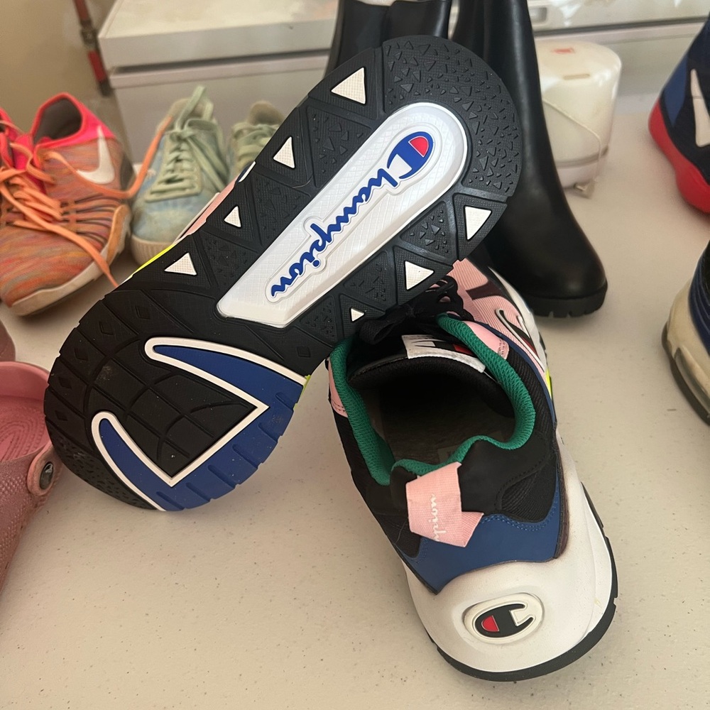 Champion Athletic Shoes Pink and Black Performance